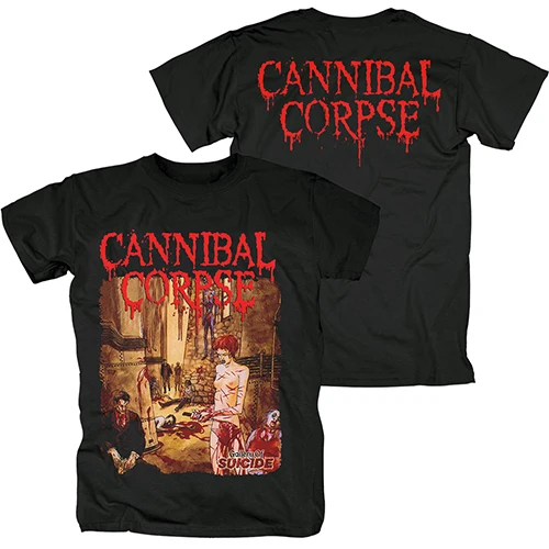 Bloodhoof,, новая черная хлопковая Футболка Cannibal Corpse death metal, экстремальный металл, панк, Азиатский размер - Цвет: 5