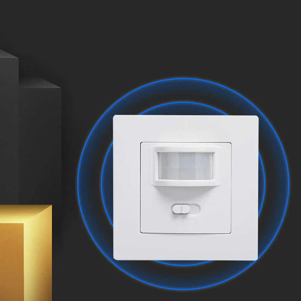 

160 Degrees AC 220V Infrared PIR Motion Sensor Switch for LED Light Recessed Wall Lamp Bulb Switches CLH@8