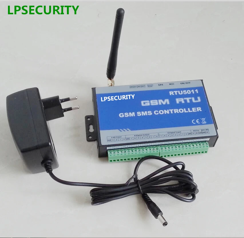 Lpsecurity M2M контроллер RTU5011 4AD вход 8 цифровых входов выходов/GSM сигнализация