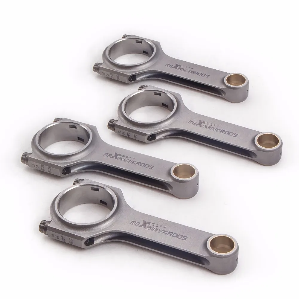 

Forged h-Beam Connecting Rod + ARP Bolts for Alfa Romeo 75 2.0 Twin Spark TS tct Bielle Conrods Con Rod 156.03mm
