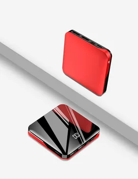 

2020 10000mAh Power Bank External Battery Quick Charge Powerbank portable charger with Dual USB for iphone xs max xiaomi mi9