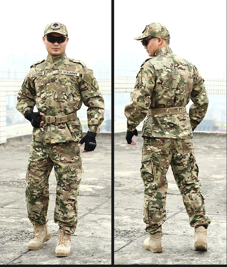 BDU Uniform Military Hunting Suit Wargame COAT&PANTS Set Tactical - Main Image