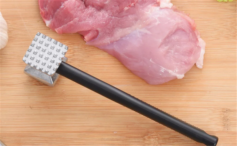 Профессиональный тендеризатор Алюминиевый металлический молоток для мяса pouners стейк говяжий стейк свинина курица кухонные принадлежности-молоток свободные Tenderizers