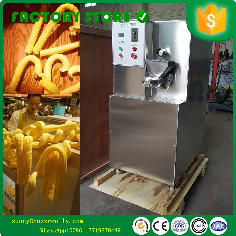 mini puffed corn rice snacks food extruder corn puff snack extruderin
