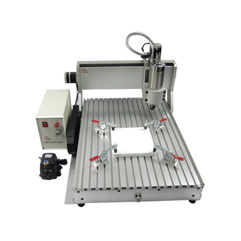 

CNC 6040 4 axis 2200W CNC router wood carving machine woodworking milling engraving machine cnc engraver mach3 control+bit