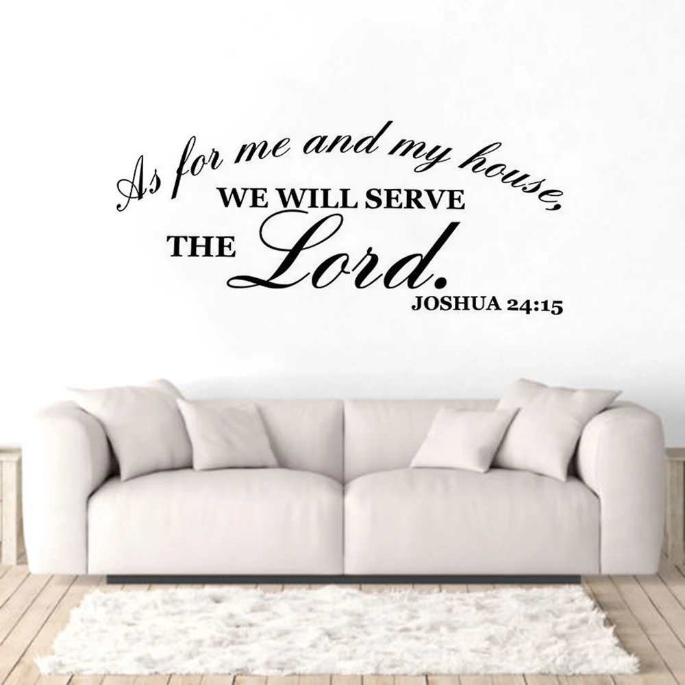 Vinyl-Wall-Art-Stickers-Bible-Verse-Wall-Decals-Home-Living-Room-Decor-Religious-Christian-Quote