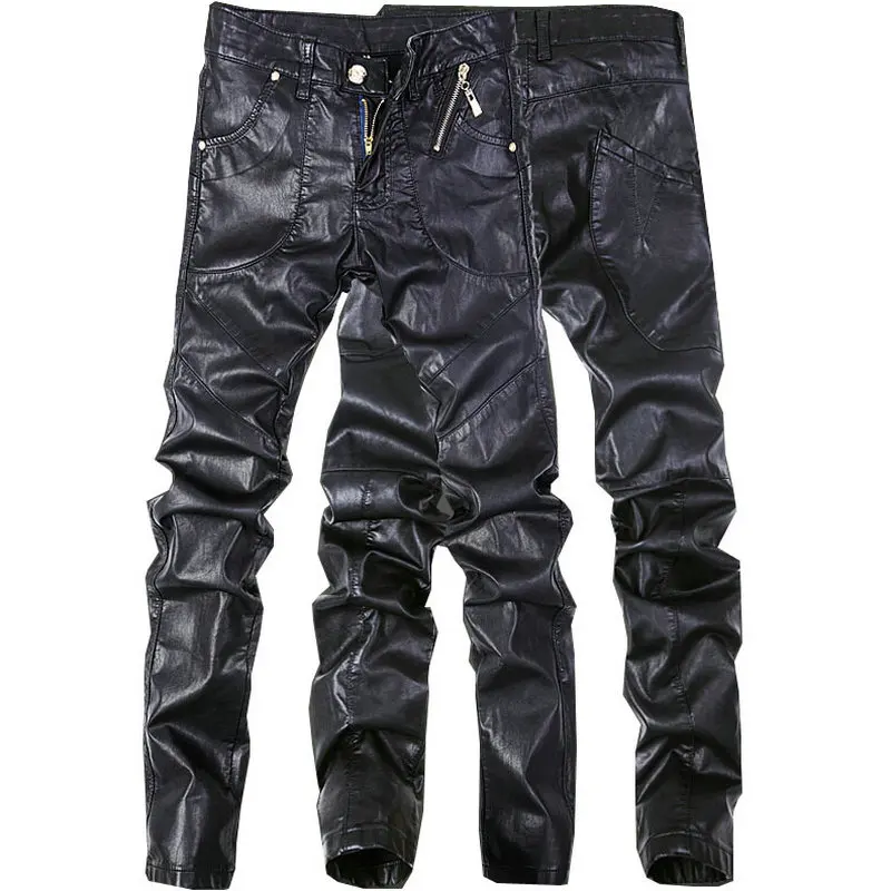 Popular Faux Leather Pants for MenBuy Cheap Faux Leather Pants for Men
