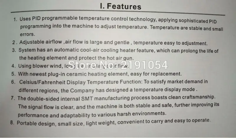 EU220V/ US110V 650W LCD Adjustable Electronic Heat Hot Air Gun Desoldering Soldering Station IC SMD BGA+ Nozzle 8018LCD 8858