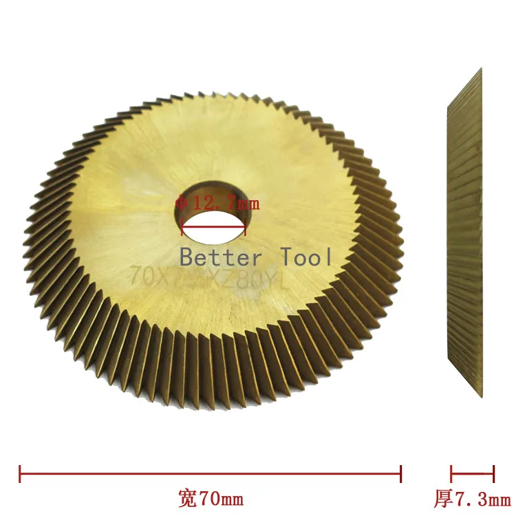 

12.7x70x7.3mm Key Cutting Blade As Horizontal Key Machine Disk Cutter Locksmith Tools