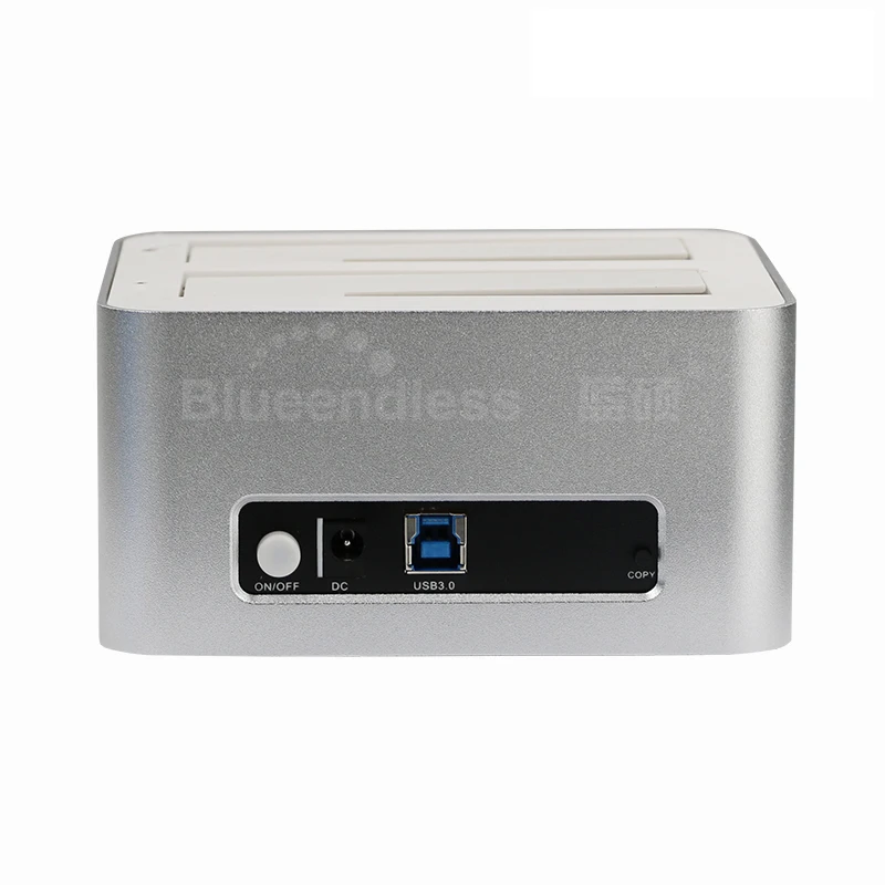 Dual 2-bay hdd docking station sata to USB 3.0 6 TB  (3)