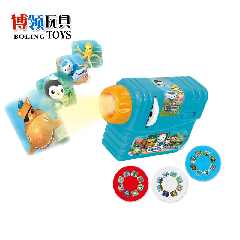 Лампа проектор Octonauts детский ночник игрушка головоломка подарок|Игровые фигурки