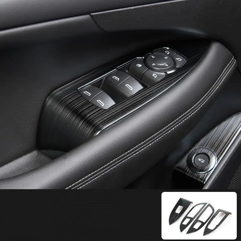 

Car Control System Window Door Handle Interior Promote Modified Automovil Sticker Strip Covers Trim 16 17 18 FOR Buick LaCrosse