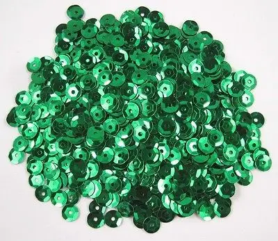 Стиль, 6 мм, 20000 шт., темно-зеленые сумки с конфетти-блестки, одежда, обувь с шипами, аксессуары