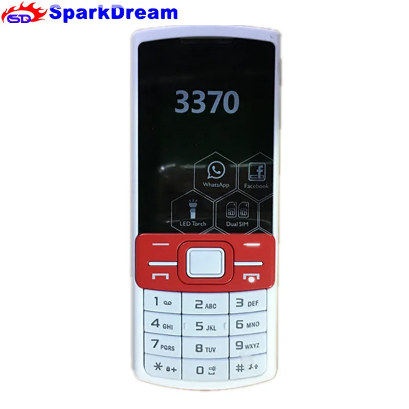 

2018 Quality Low Price Mobile Dual SIM Card Camera MP3 FM 1.8 Inch Screen Cheap Feature Phone(Can Add Russian Keyboard) SD003