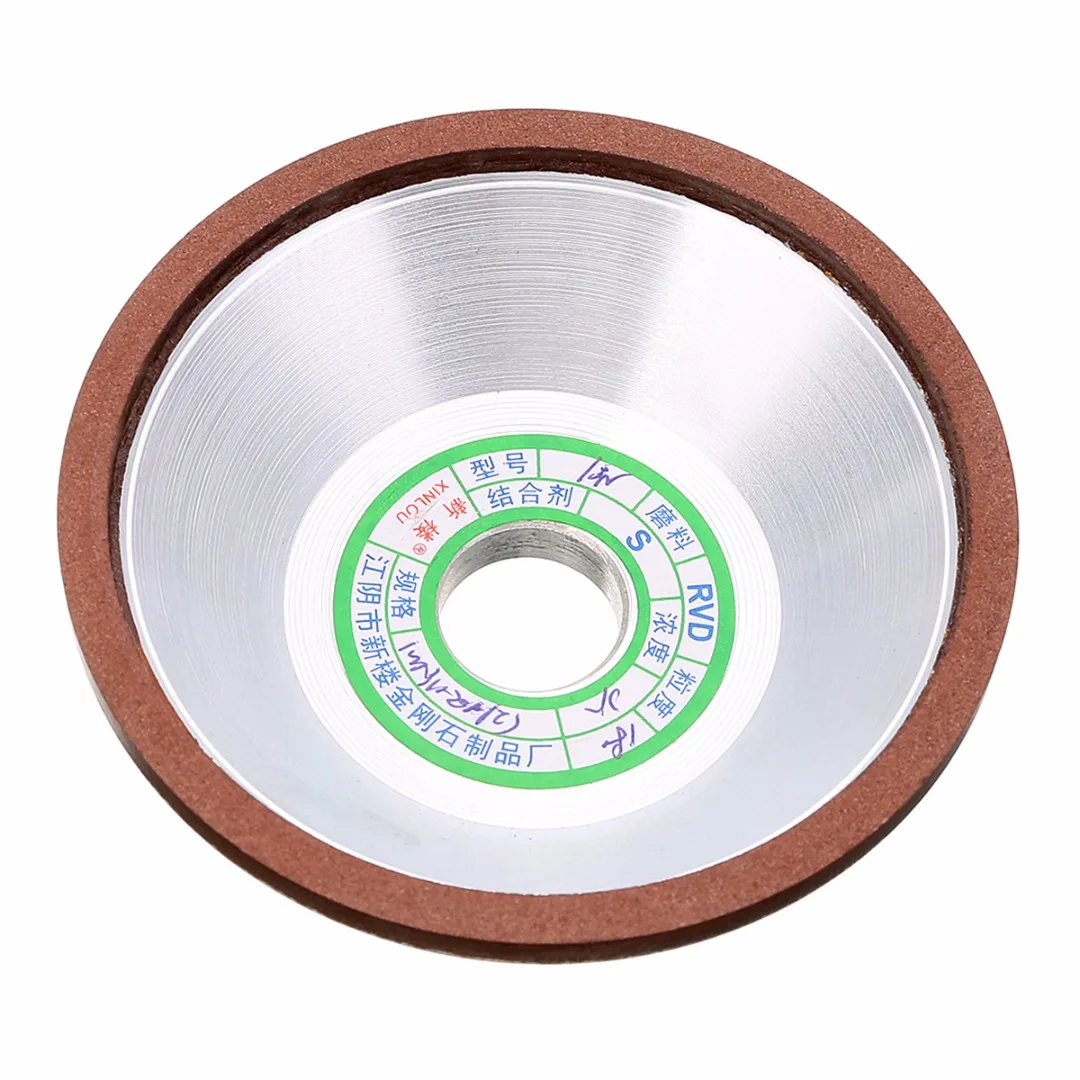 

100mm Bowl Shape Diamond Grinder Cup Wheel 180 Grit Cutter Saw Blade for Metal Carbide Grinding Tool Mayitr Abrasive Tools