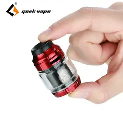 100% Оригинальный GeekVape Zeus X RTA 4,5 мл/2 мл емкость бака поддерживает одинарную/двойную катушку здание электронная сигарета Vape Танк против Аммит