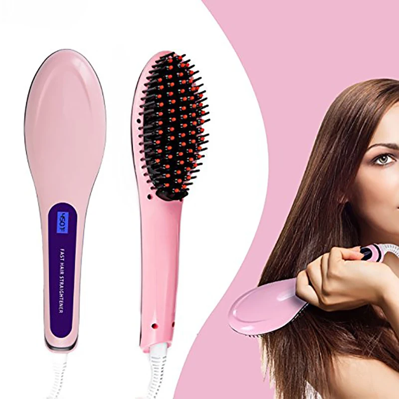 Щетка для выпрямления волос. Расческа выпрямитель fast hair Straightener. Расческа электрическая для волос HQT-906. Расчёска выпрямитель fast hair Straightener HQT-906.