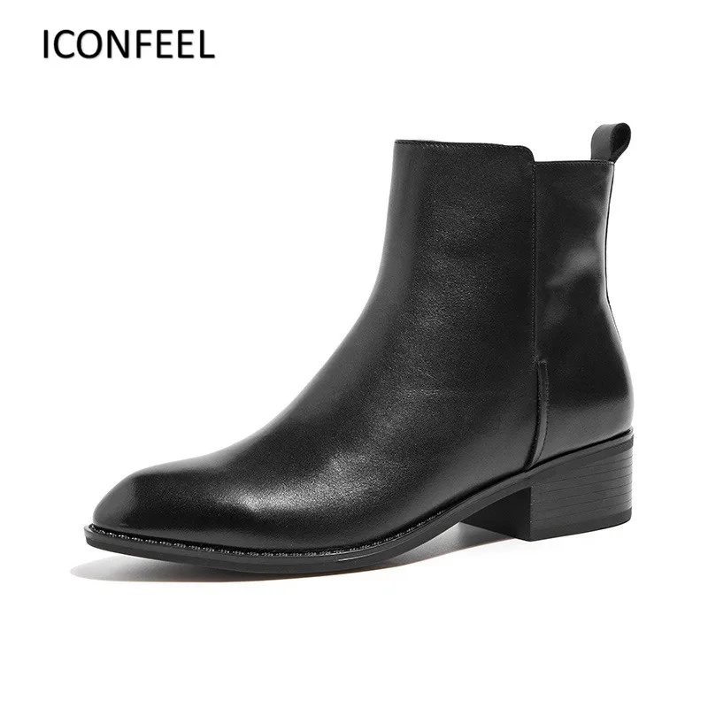 

Damen Shoes Woman Boots Ankle Botas Ladies Chelsea Boots Genuine Leather Spring 2018 Fashion Feed Chaussure Femme Zapatos Mujer