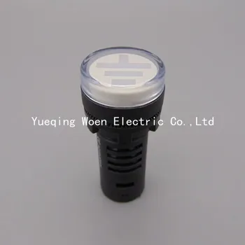 

AD16-22W/N 220V Breaker circular isolation position indicator The isolation knife switches Indicator light Push Button Switch