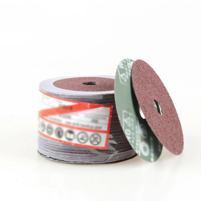 

Brand New 50 PCS 1 Pack Of Grinding Disc 80 Grit Steel Grinding Disc Angle Grinder Sandpaper Root Hard Fiber Abrasive
