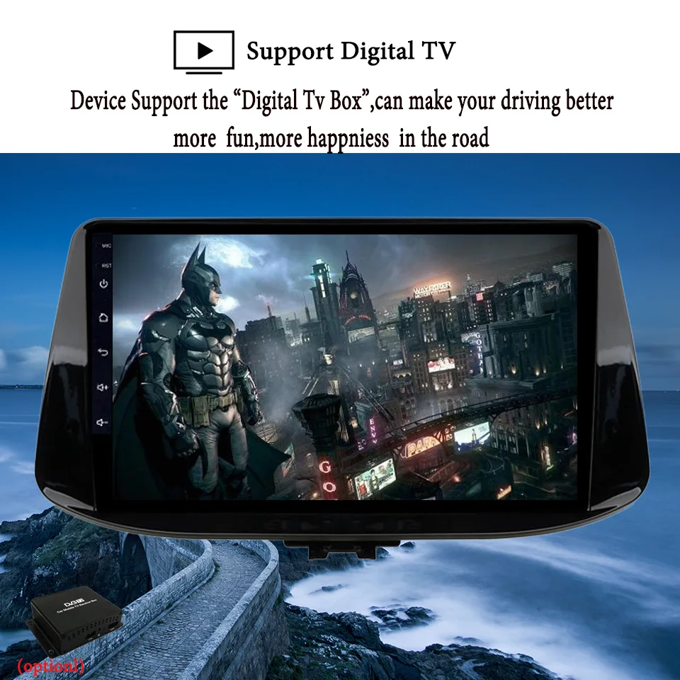 Excellent Android 9.1 Car dvd player for Hyundai I30 2017 2018 2019 Car Radio gps navigation stereo DSP RGB Carplay multimedia Video Audio 16
