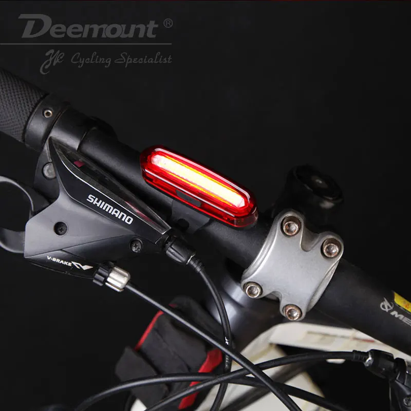 ACEXPNM Портативный USB Перезаряжаемые велосипед хвост сзади безопасности Предупреждение светильник хвост светильник супер яркий светодиодный светильник Водонепроницаемый светодиодный 7 цветов