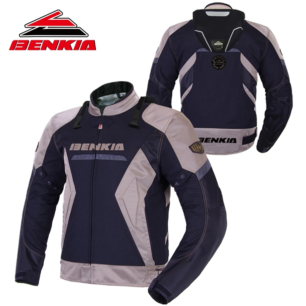 

BENKIA Motorcycle Jacket Motocross Motorbike Racing Jacket Keep Warm Moto Jacket Protection With Detachable Warm Liner JD59