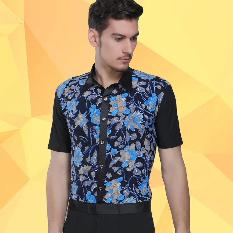 Men's New Dance Clothes Adult Modern Dance Costume Contest Male Latin