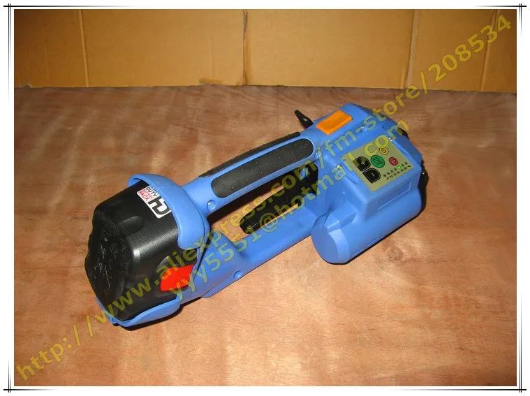 Best Quality+Factory Supplier Hand held Battery Powered Manual PET Plastic Strapping Tool Include 2 BOSCH Batteries& 1 Charger