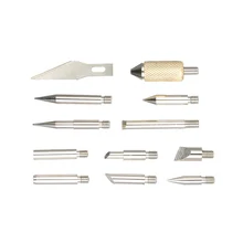 28 шт./компл. наконечники для резьбы по дереву+ Наконечники для пайки дерева+ Наконечники для тиснения дерева+ лезвие для горячего ножа+ держатель лезвия+ набор трафаретов(2 листа