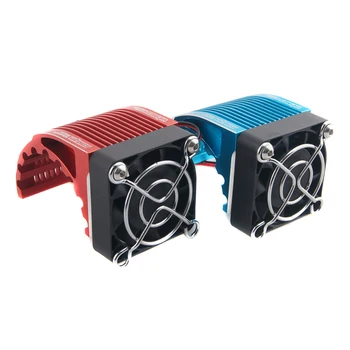 

1PC 4274/4268/1515 Motor Cooling Fan CNC Aluminum Motor Heat Sink 5V-7.4V 0.12A Motors Radiator for RC Cars Spare Parts