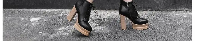 Европейский стиль; Новинка года; Ботинки martin; женские ботинки в британском стиле на Высоком толстом каблуке и платформе; Индивидуальные Короткие Зимние женские ботинки-трубы