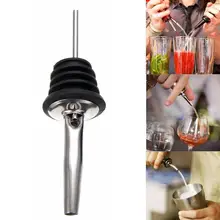 Горячая 1 шт. ликерный дозатор из нержавеющей стали поток бутылки вина жёлоб для бетонной смеси дозатор для бара инструмент