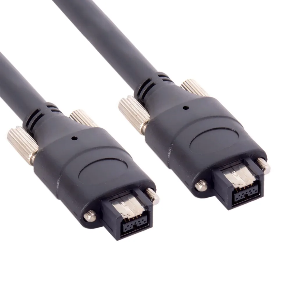 3FT 100 см IEEE 1394 ilink Firewire 800 IEEE1394 9-контактный разъем к 9-контактному кабелю винтового