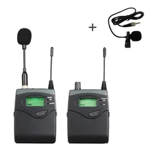 Professional Portable Wireless Audio System for journalists videographers DSLR Camera Microphone Shooting Interview Recording