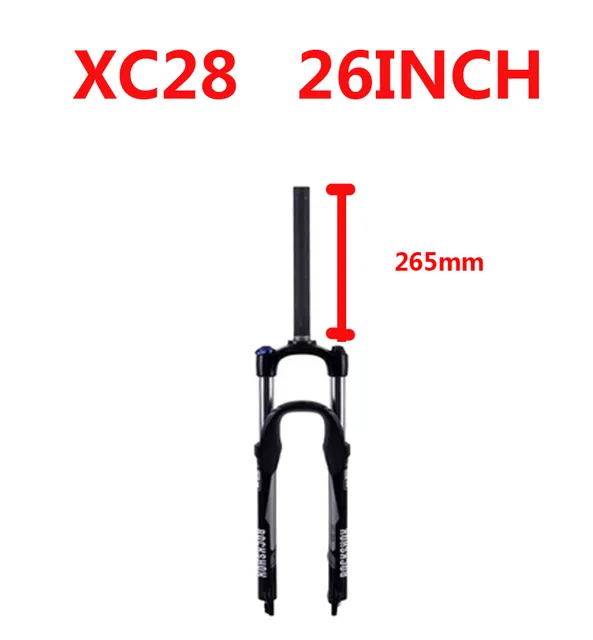 Rockshox Xc30 Mountain Bike Front Oil Suspension With Lock - Bicycle Fork -  AliExpress
