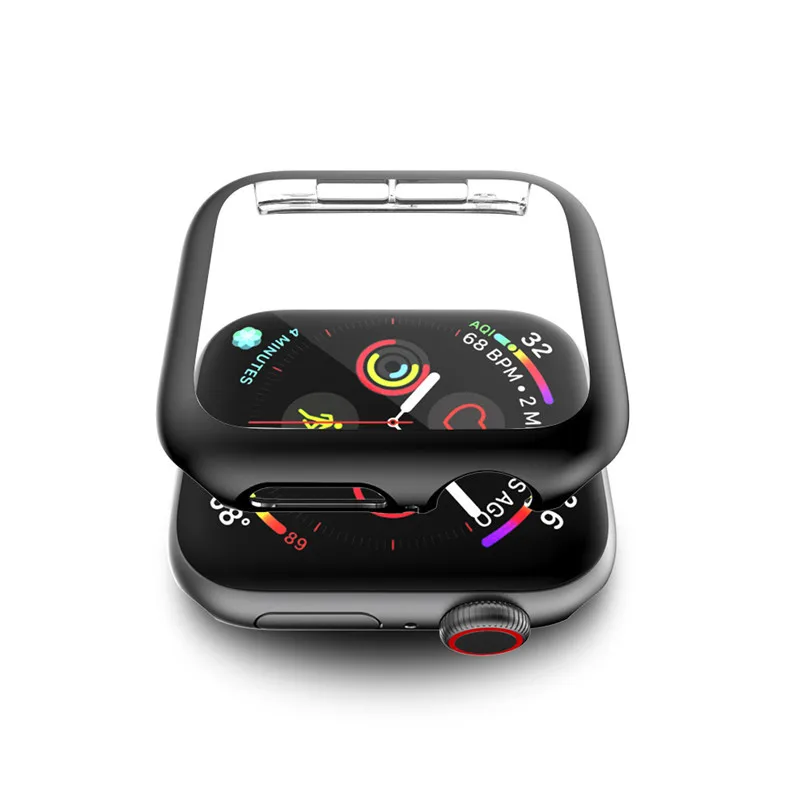 TPU Apple Watch Case For Apple Watch 4 Ultra-thin HD Full Coverage Plating Case For Iwatch Series 44/40mm