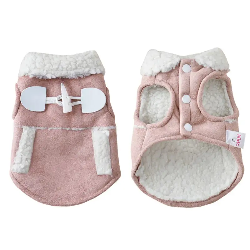 

Pet Dog Cat Winter Clothes Coat Apparel Puppy Warm Motorcycle Vest Costume Clothing for Small Dog Chihuahua Abrigo For Puppy