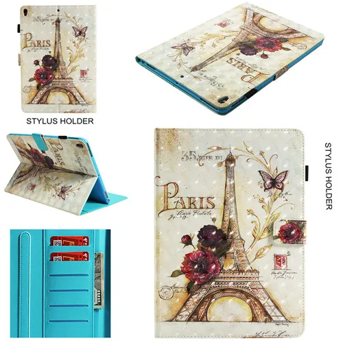 Защитный чехол с фиолетовым рисунком совы для Ipad Mini 1 2 3 4 5 Mini 7,9 дюйма - Цвет: For iPad Mini12345