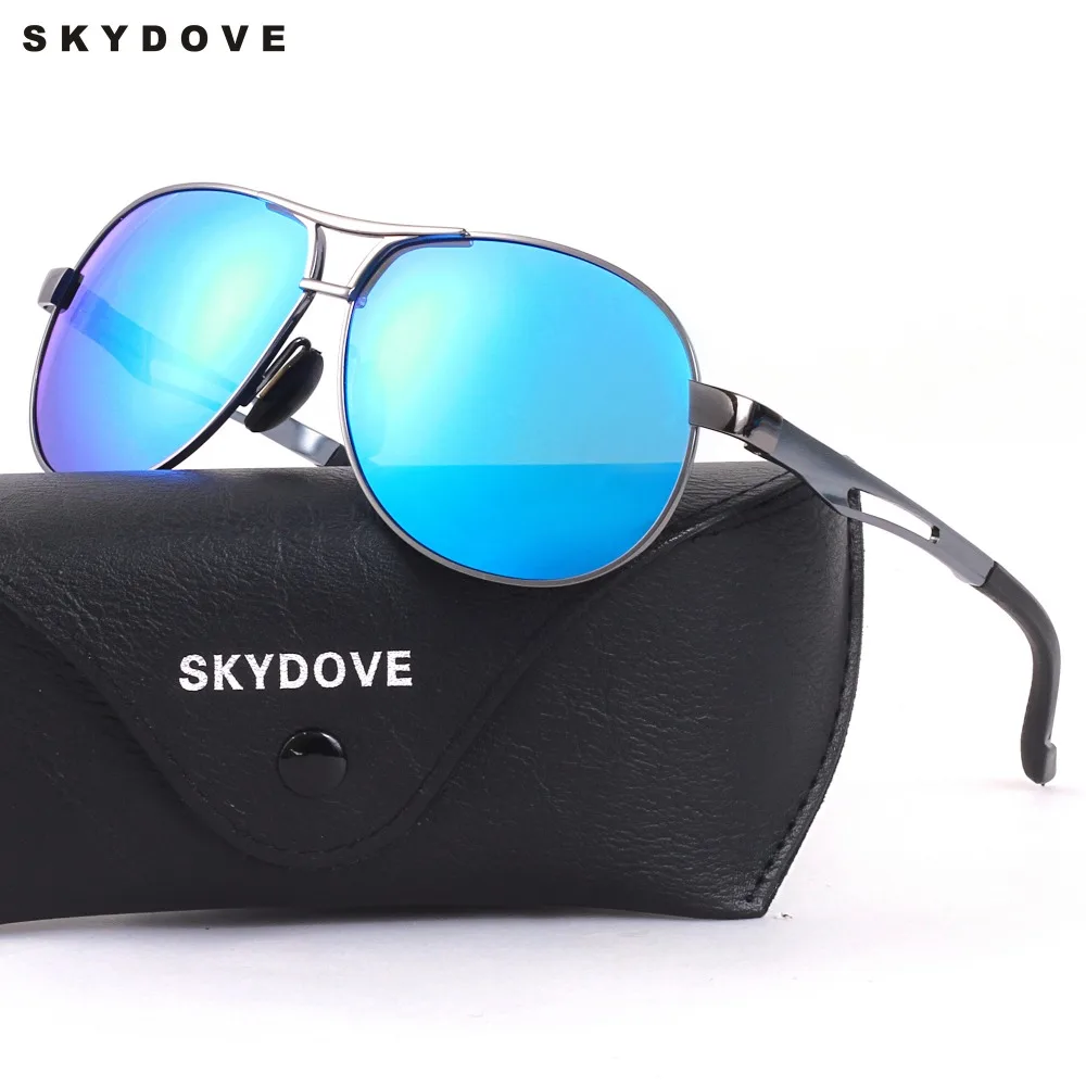 SKYDOVE Driving Glasses Men Goggle Brand sunglasses For Men Luxury Polarized mens sun glasses