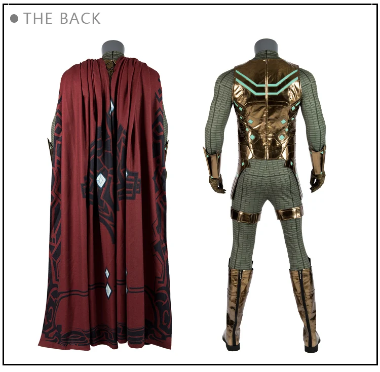 Far From Home SpiderMan Mysterio Halloween Costume for Kids Man Halloween Cosplay Men's Superhero Sets Suit Anime Cloak Sets