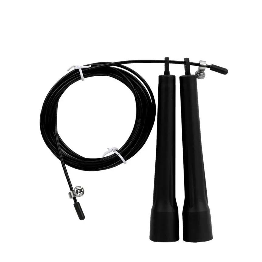 Premium Speed Original Cable Wire Skipping Skip Adjustable Jump Skip Ropes Crossfit Home Gym font b