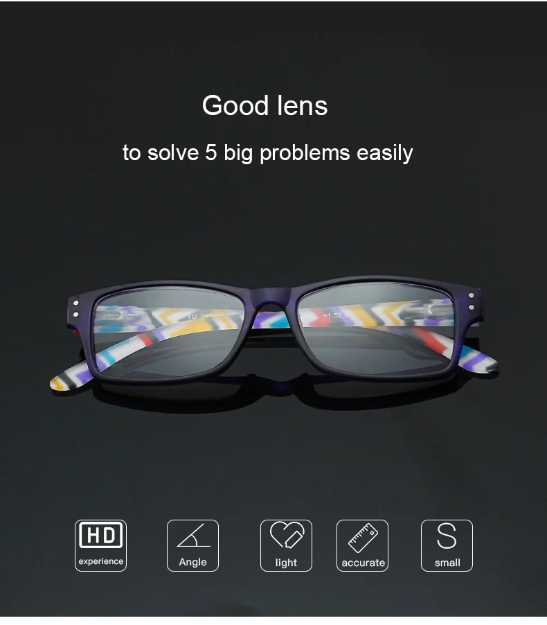 Анти-усталость HD очки для чтения для мужчин и женщин смола линзы очки для чтения Пресбиопия диоптрий+ 1,00+ 1,50+ 2,00+ 2,50+ 3,00+ 3,50 s154