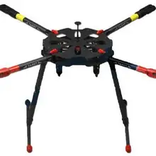 Tarot TL4X001 X4 зонтик из углеродного волокна складной Квадрокоптер рамка Комплект w/Электронный посадочный занос для радиоуправляемого дрона FPV