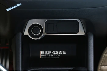 

Lapetus New Style ! For Mitsubishi Outlander 2013 - 2017 Stainless Steel Cigarette Lighter Decorative Stickers Trim 1 Pcs