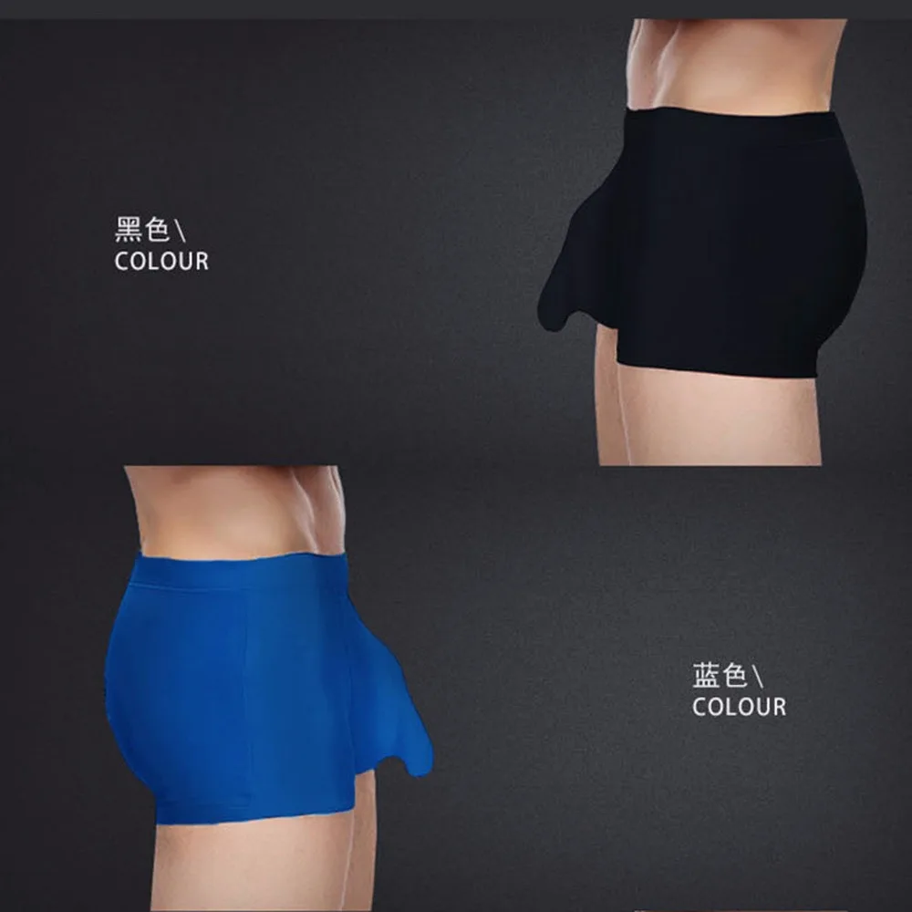 Оптовая продажа для мужчин модальные мягкие boxershorts Сексуальная искушение разделения U выпуклая освежающий контакт поглощения пота дышащие