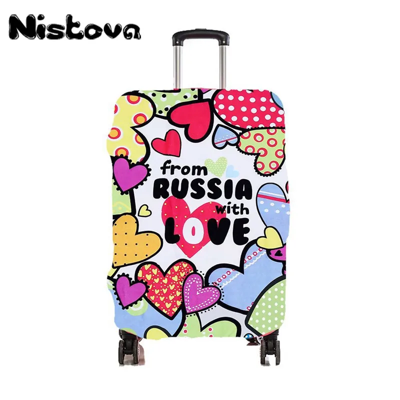 

Fashion Suitcase Cover for Traveling Stretch Elastic Luggage Dust Cover Travel Accessories Apply to 18''-28'' Case for Suitcase