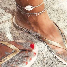 RscvonM новейший многослойный специальный дизайн Boho значки на руки ножные браслеты из бисера женские модные босоножки браслет бижутерия для ног хороший подарок