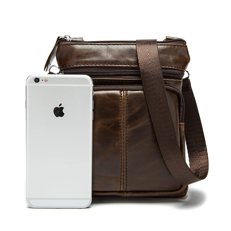 Norbinus, мужская сумка-мессенджер, мужская сумка на плечо из натуральной кожи, сумки через плечо для мужчин, кожаные маленькие сумки из воловьей кожи, сумка для телефона