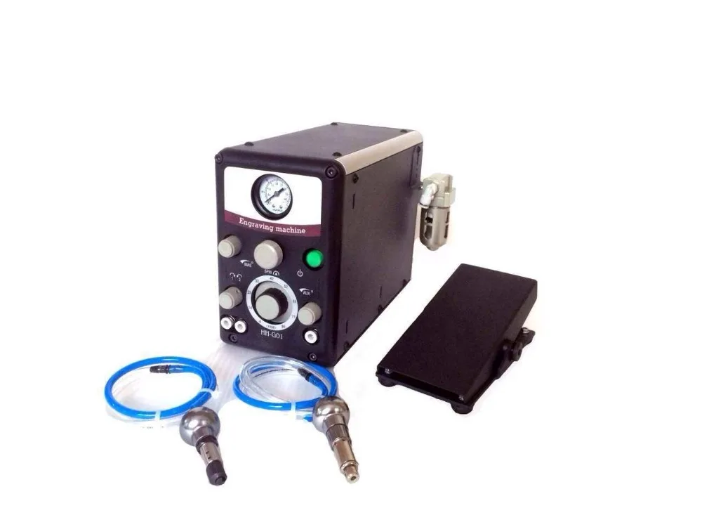 NEW Jewelry Engraving machine 220V/110V Two handpieces 0 8000 strokes, Jewelry Engraving